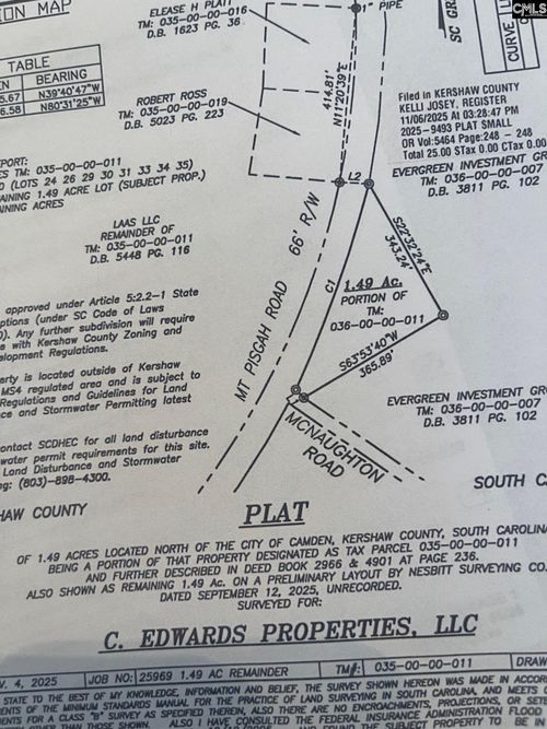 4474 Mount Pisgah Rd, Kershaw, SC, 29067-8987 | Card Image