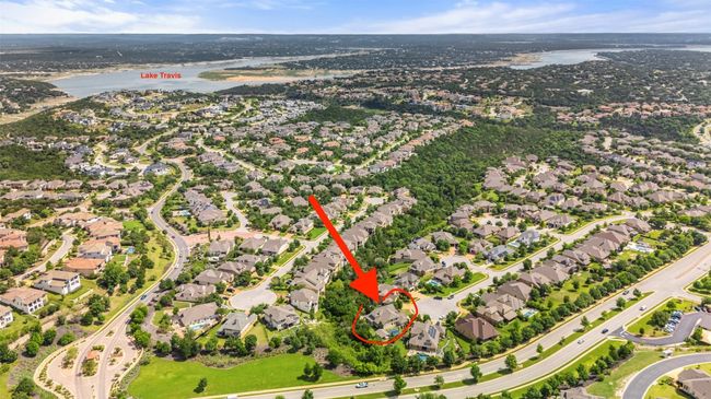Home is located minutes to Lake Travis with its very own marina within the community | Image 34