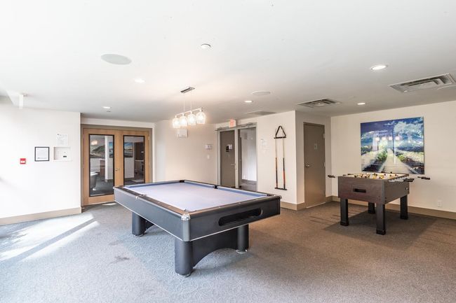 Game room featuring billiards, carpet, recessed lighting, and baseboards | Image 23