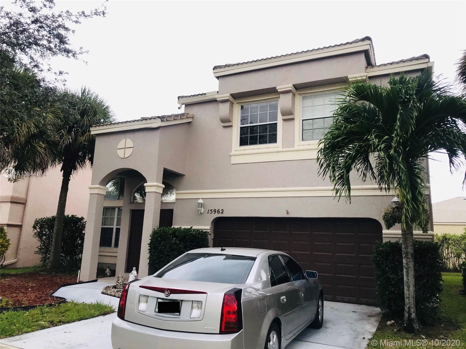15962 Nw 15th Mnr, Sold in Pembroke Pines Zoocasa