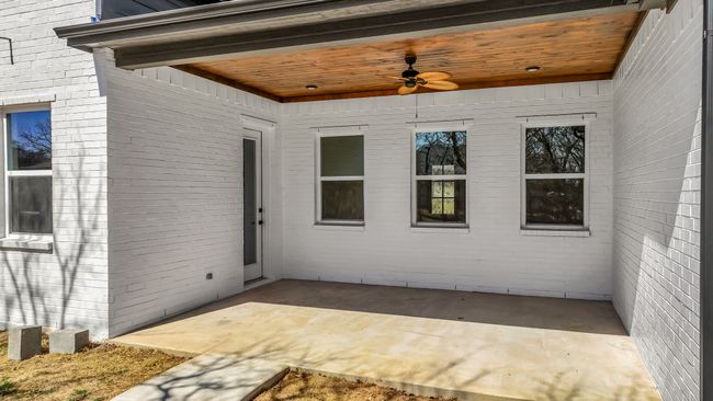 View of patio featuring ceiling fan | Image 35