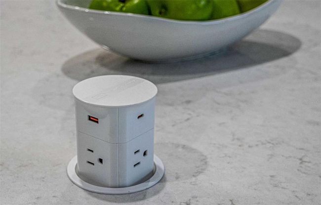 Pop up power outlet/phone charger in kitchen | Image 22