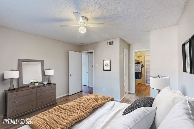 Virtually staged bedroom | Image 4