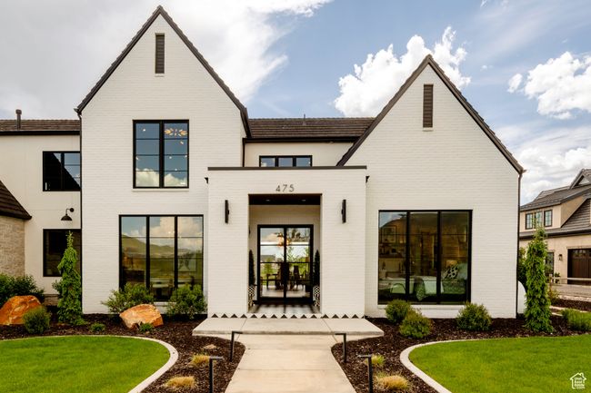 Back of property with brick siding and a yard | Image 5