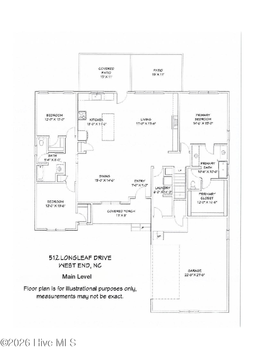 512 Longleaf Dr, West End, NC, 27376-9330 | Card Image