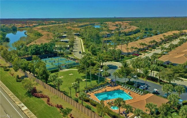 Aerial view featuring a water view | Image 25