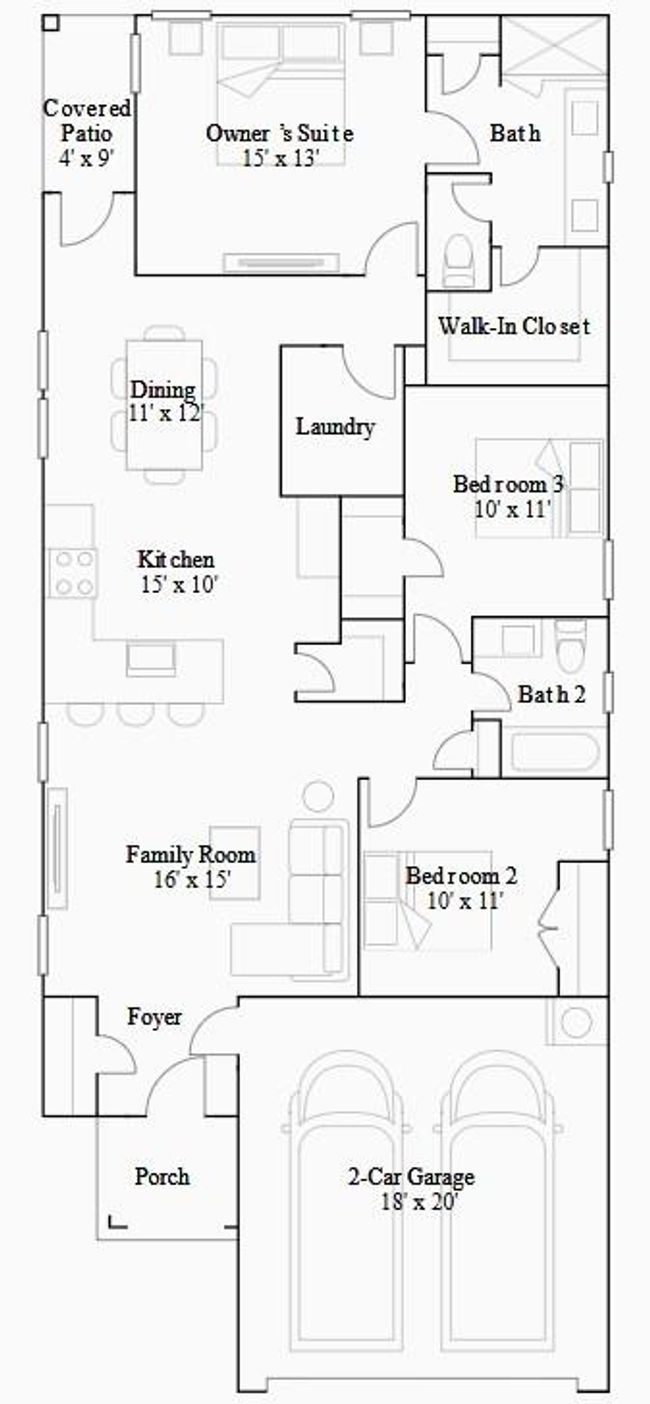31408 Moore Rd, House other with 3 bedrooms, 2 bathrooms and 2 parking in Magnolia TX | Image 16