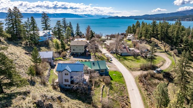 Aerial view featuring a water and mountain view | Image 73