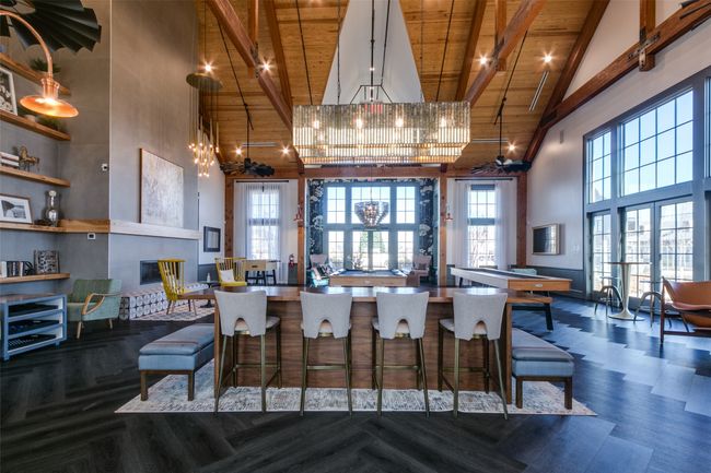 Interior of Jackson Hall game room featuring billiards, shuffleboard, chess, and more! | Image 28