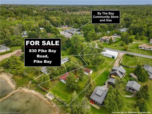 830 Pike Bay Rd, Northern Bruce Peninsula, ON, N0H2T0 | Card Image