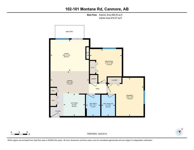 102 - 101 Montane Road, Home with 2 bedrooms, 2 bathrooms and 1 parking in Canmore AB | Image 31