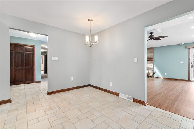 View from the eat-in-kitchen area open to the entry and great room | Image 12