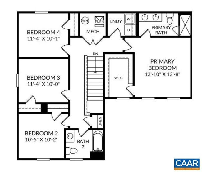 95 Saxon Ct, House other with 4 bedrooms, 3 bathrooms and null parking in CHARLOTTESVILLE VA | Image 16