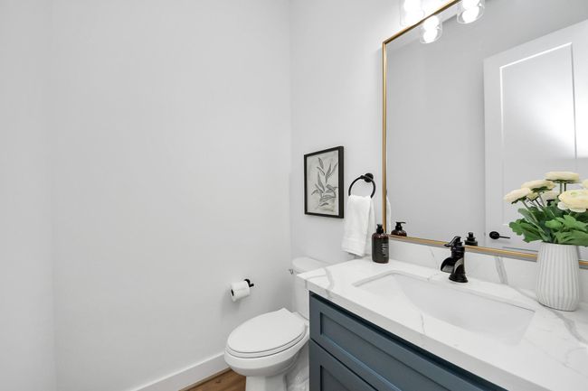 The half bathroom has plenty of space. | Image 27