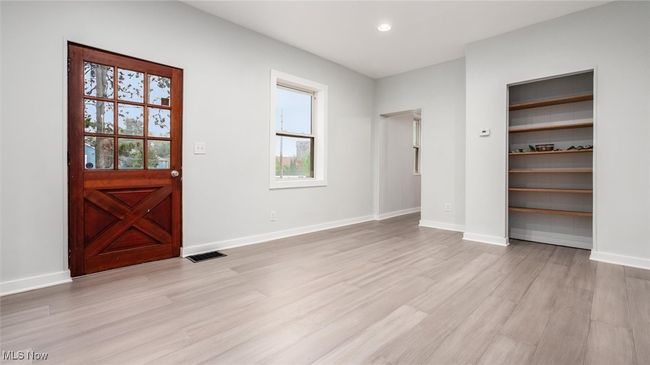 Entrance foyer with light wood-style flooring and recessed lighting | Image 4