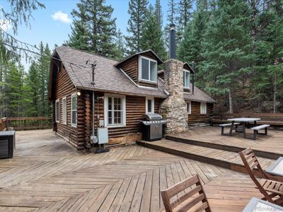 Back of cabin showing spacious deck | Image 3