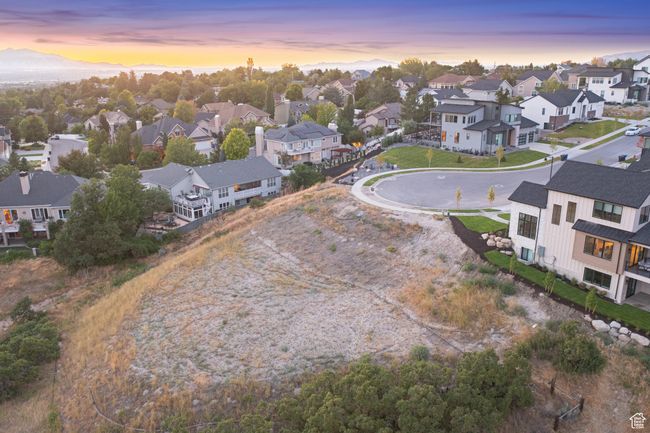 Aerial view at dusk of a residential view | Image 21