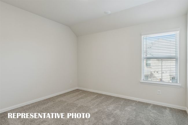 One of two nicely sized secondary bedrooms in our Finley floor plan. REPRESENTATIVE PHOTO | Image 12