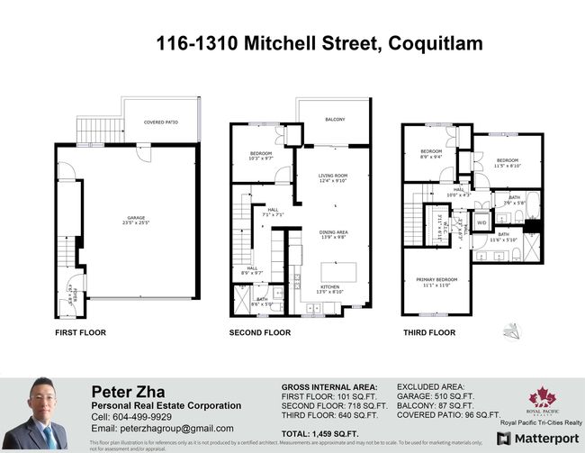 116 - 1310 Mitchell Street, Townhouse with 4 bedrooms, 3 bathrooms and 2 parking in Coquitlam BC | Image 39