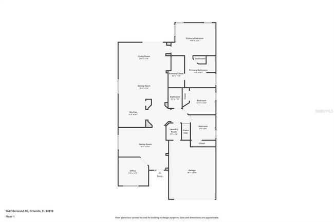 5647 Berwood Dr, House other with 3 bedrooms, 2 bathrooms and null parking in ORLANDO FL | Image 55