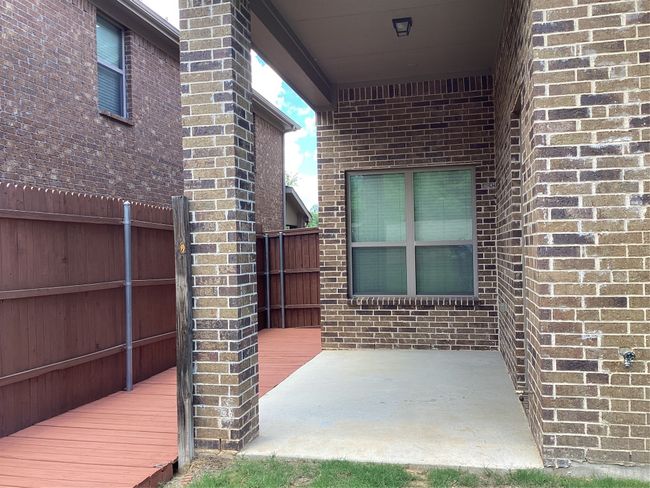View of patio featuring fence | Image 36