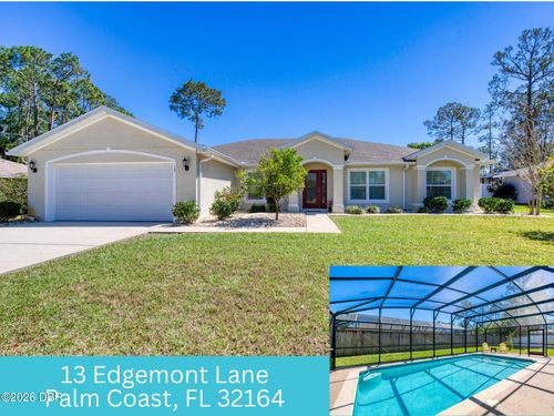 13 Edgemont Ln, PALM COAST, FL, 32164-6346 | Card Image