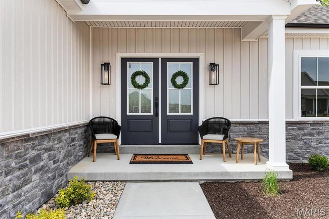 Cozy front porch with double entry door! | Image 6