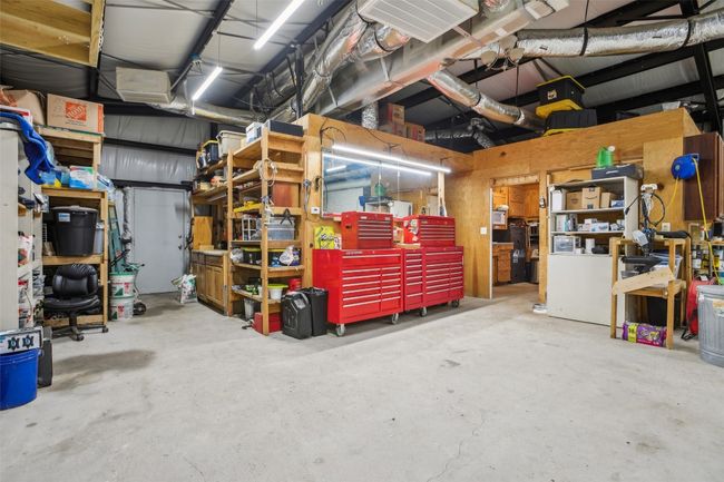 View of insulated shop with HVAC. | Image 34