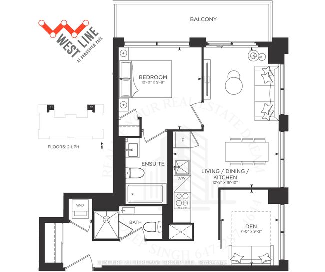 LPH29 - 1100 Sheppard Ave W, Condo with 2 bedrooms, 2 bathrooms and null parking in North York ON | Image 31
