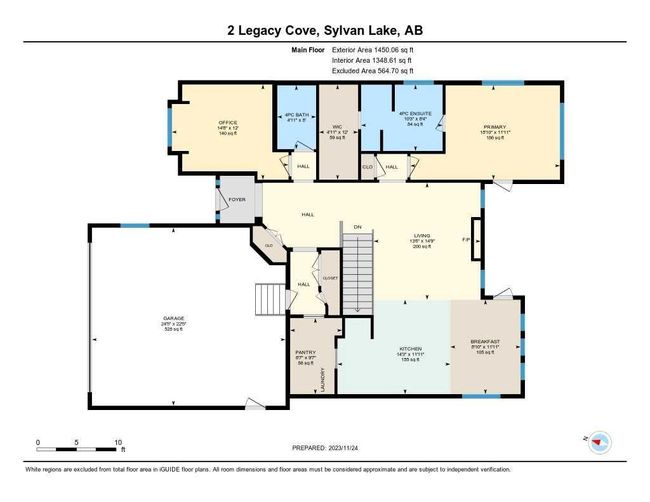 2 Legacy Cove, House detached with 4 bedrooms, 3 bathrooms and 4 parking in Sylvan Lake AB | Image 38