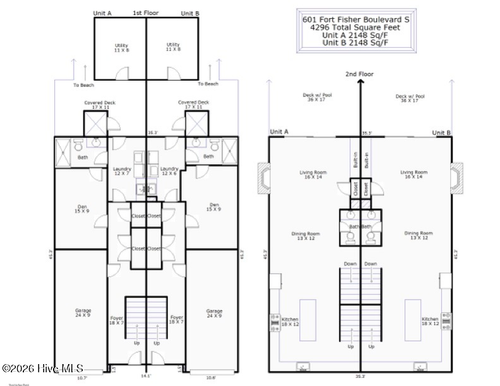a-601 Fort Fisher Blvd S, Kure Beach, NC, 28449-3745 | Card Image