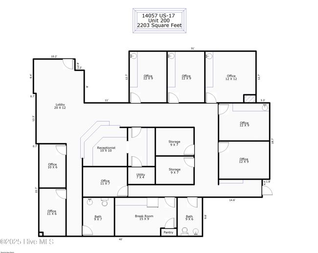 200 - 14057 Us Highway 17, Home with 0 bedrooms, 0 bathrooms and null parking in Hampstead NC | Image 43