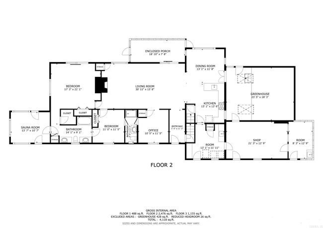 35 Marion County 6023, House other with 4 bedrooms, 3 bathrooms and null parking in Yellville AR | Image 34