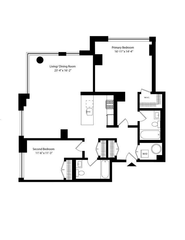 1420 - 201 Luis M Marin Blvd, Condo with 2 bedrooms, 2 bathrooms and null parking in JC, Downtown NJ | Image 48
