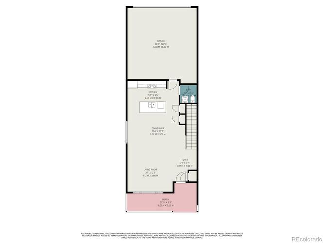 20932 E 60 Th Ave, Townhouse with 3 bedrooms, 3 bathrooms and null parking in Aurora CO | Image 22