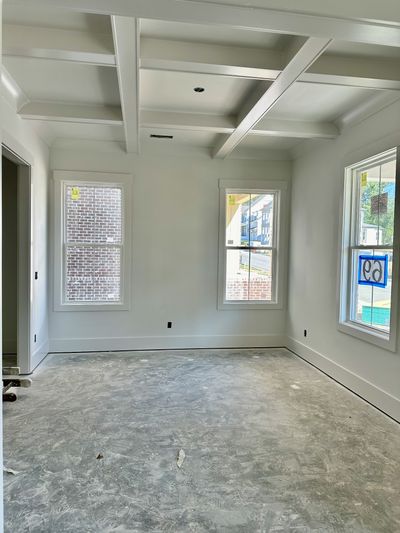 Dining with coffered ceiling | Image 3