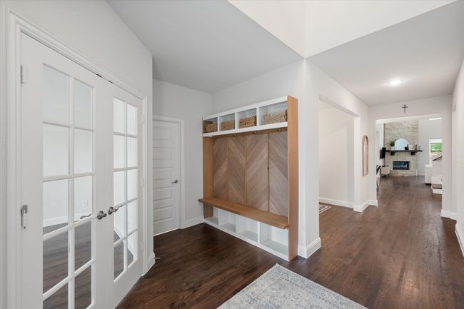 Beautiful built-in mudroom area at entrance. | Image 5
