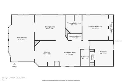 979 - 2100 Kings Highway, House other with 2 bedrooms, 2 bathrooms and null parking in Port Charlotte FL | Image 1