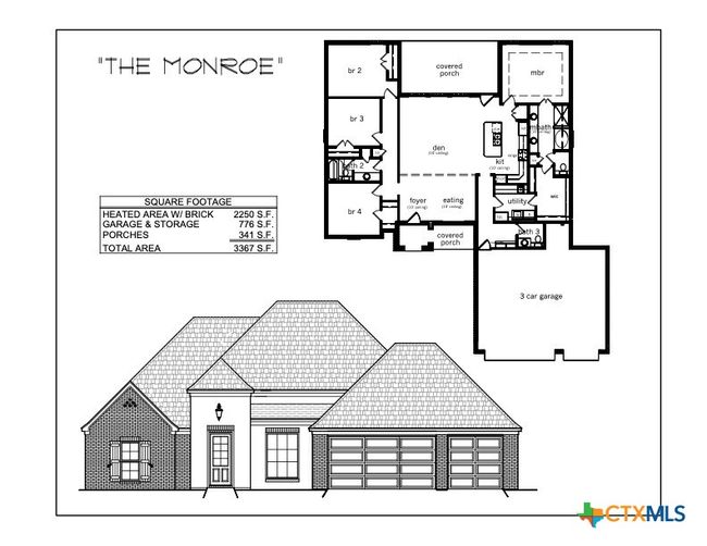 1331 Shirley Faye Lane, House other with 4 bedrooms, 3 bathrooms and null parking in Salado TX | Image 7