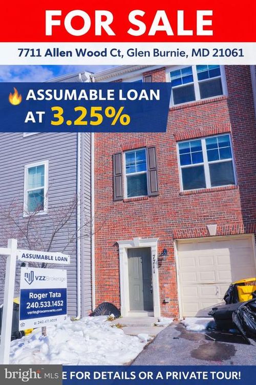 7711 Allen Wood Ct, GLEN BURNIE, MD, 21061-6166 | Card Image