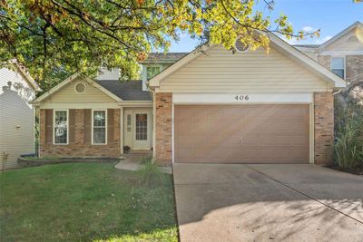 406 Hunters Crossing Court, House other with 4 bedrooms, 2 bathrooms and null parking in Wildwood MO | Image 1