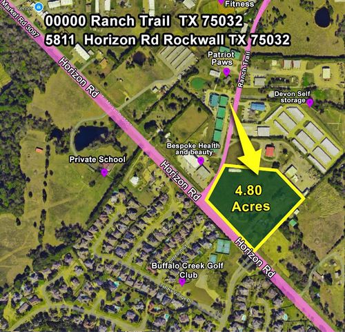 5811 Horizon & Ranch Trail, Rockwall, TX, 75032 | Card Image