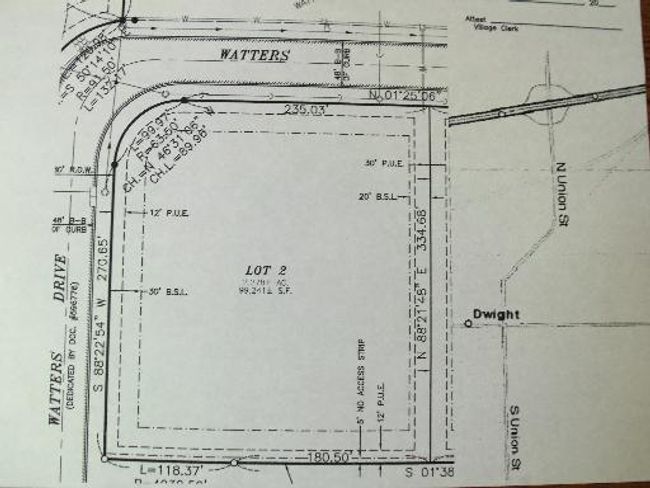 lot 2 Watters Drive, Home with 0 bedrooms, 0 bathrooms and null parking in Dwight IL | Image 1