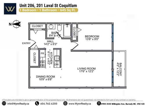 206-201 Laval St, Coquitlam, BC, V3K4W2 | Card Image