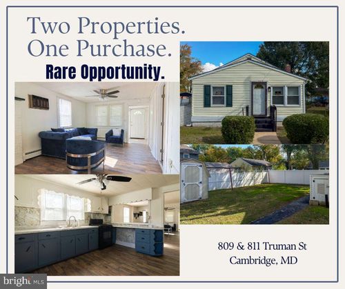 809 Truman St, CAMBRIDGE, MD, 21613-2137 | Card Image