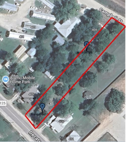 407 Decatur St, Bowie, TX, 76230-5601 | Card Image