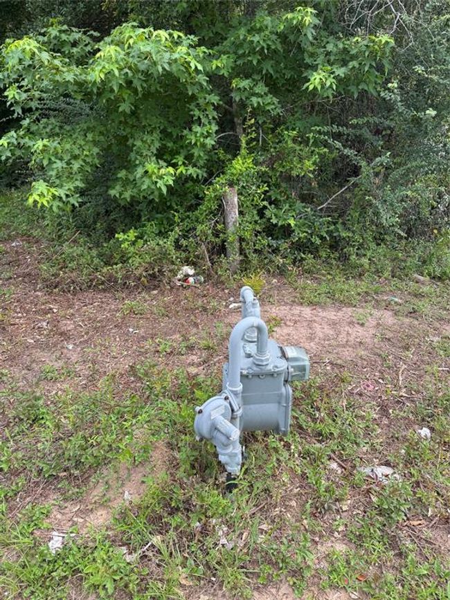 Property line marker near gas meter on Family Dollar side | Image 11