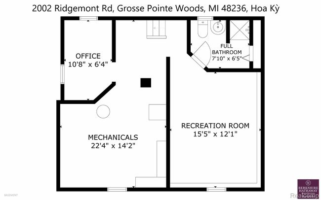 2002 Ridgemont Rd, House other with 6 bedrooms, 4 bathrooms and null parking in Grosse Pointe Woods MI | Image 33