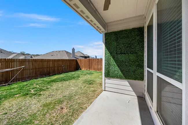 View of yard featuring a fenced backyard | Image 36