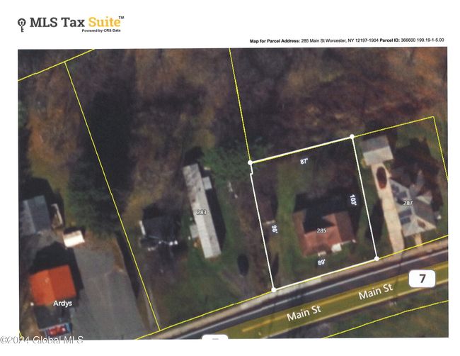 285 Main St, House other with 4 bedrooms, 2 bathrooms and 2 parking in Worcester NY | Image 31
